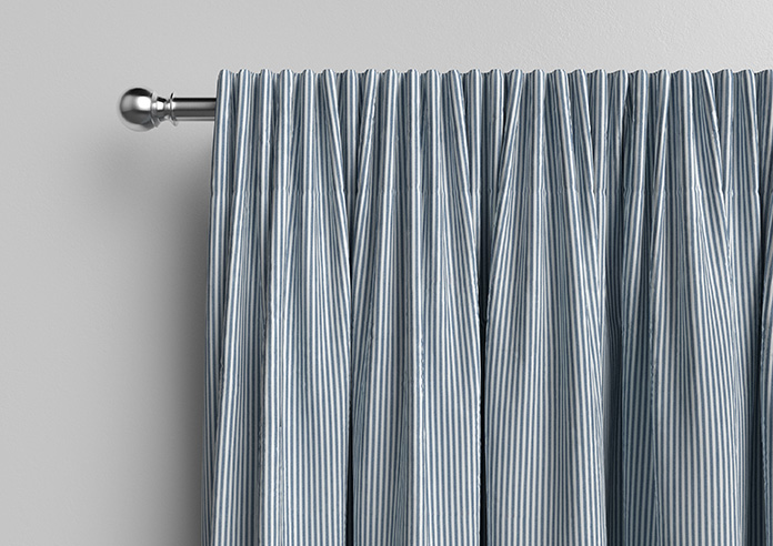 Nautical Stripes, Navy - Made to Measure Curtains - Image 10